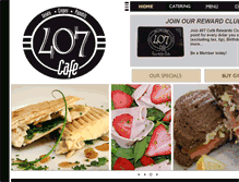 Tablet Screenshot of 407cafe.com